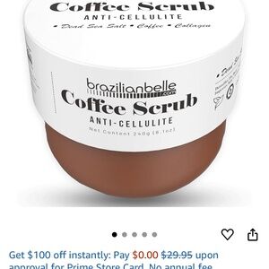 Brazillianbelle coffee scrub